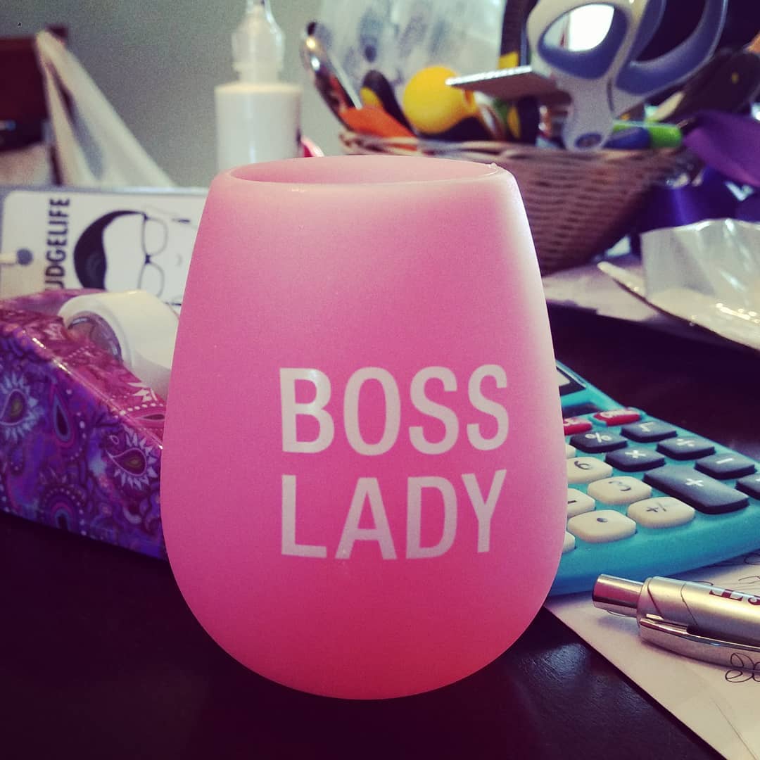 Boss Lady Wine Glass – ENJ Classy Creations LLC